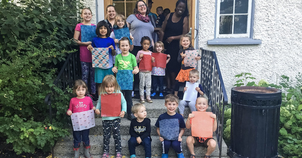 Christ Church Families Celebrate Creation Messy Church Style