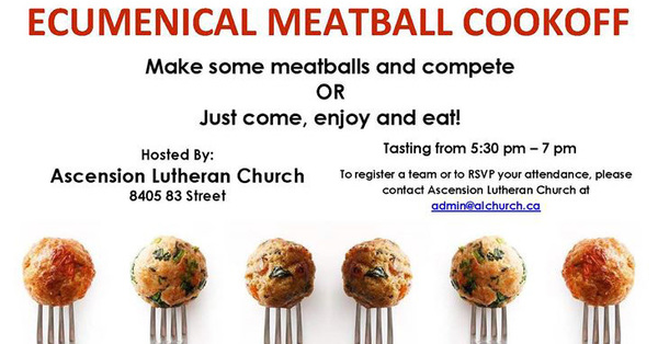 Ecumenical Meatball Cookoff