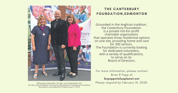 Canterbury Foundation Seeking Directors