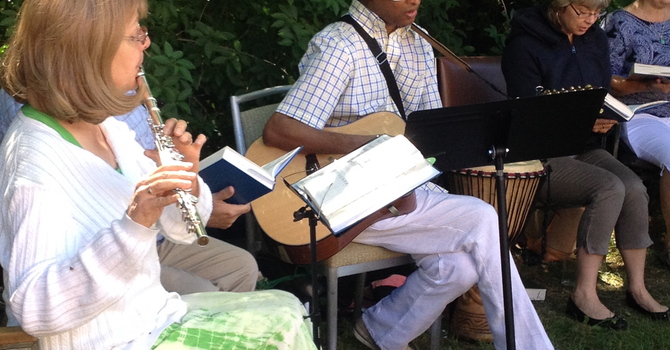 Summer Worship outside image