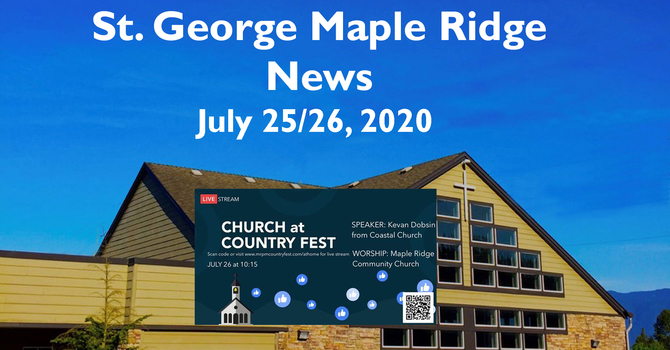 St.George Maple Ridge News Video July 24/25, 2020 image
