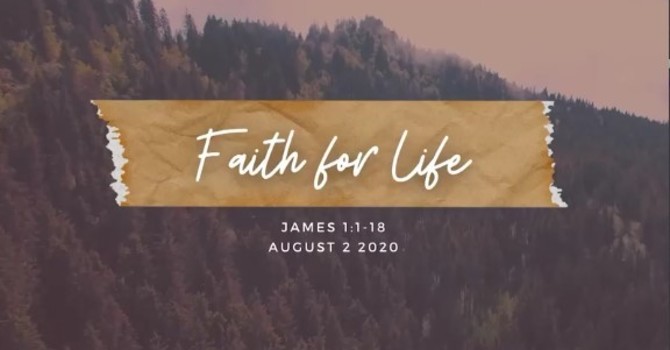 Talk "Faith for Life" August 2, 2020 image