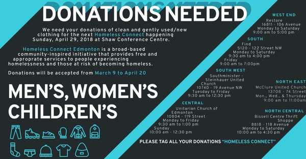 Homeless Connect Clothing Drive