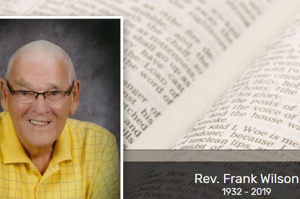 Prayers for the Family of the Rev. Frank Wilson