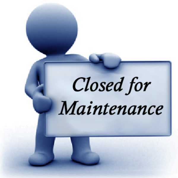 Gleaners Closed for Maintenance