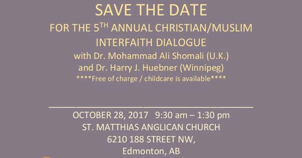 5th Annual Christian/Muslim Interfaith Dialogue 
