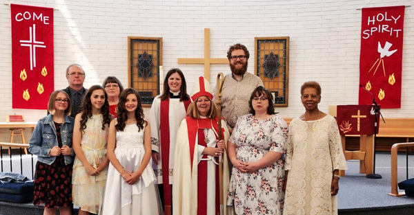 Confirmations Celebrated on Pentecost Sunday