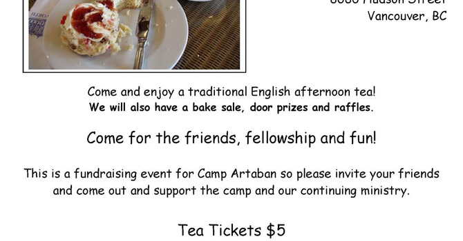 Artaban Cream Tea for 2014 image