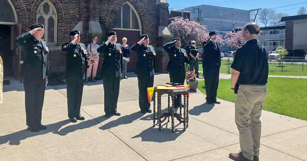 Holy Trinity Bids Drive-by Farewell to Rector Chris Pappas