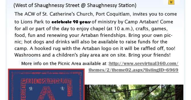 Camp Artaban Picnic image