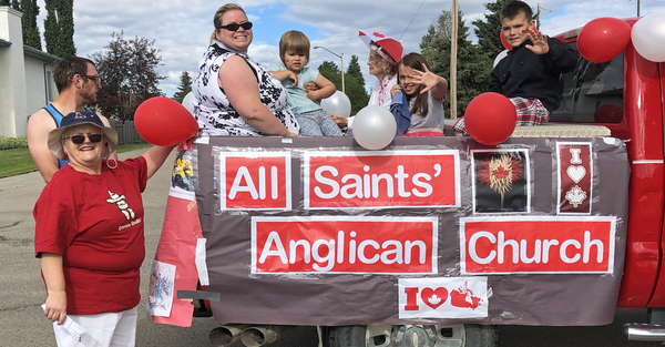 All Saints' Has Busy Summer Building Community in Drayton Valley