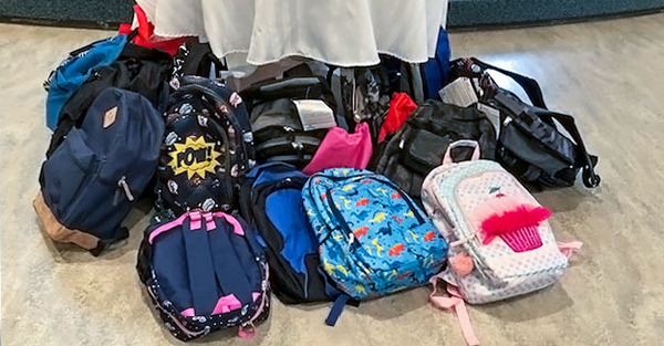 Holy Trinity Riverbend Church Celebrates Blessing of Backpacks