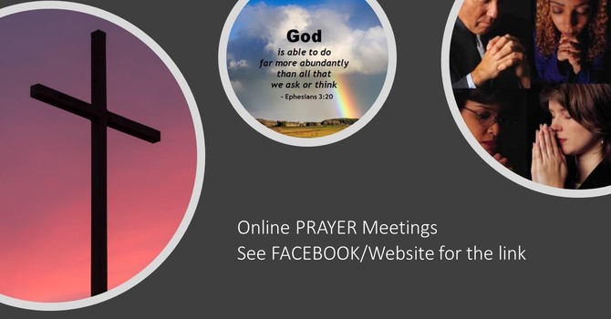 Online Prayer Meeting Today at 1pm image