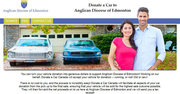 Gift a Car to the Diocese