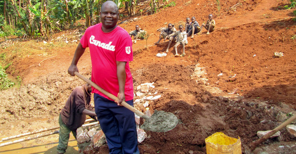 Kiziba Water Spring Completed this Week 