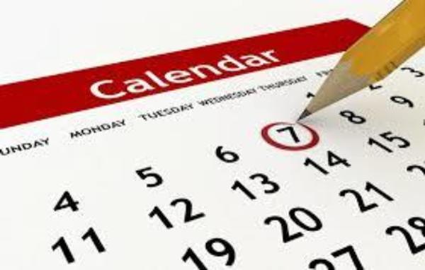 Important Dates