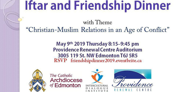 You are Invited: Iftar and Friendship Dinner