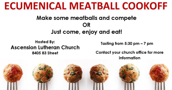 Ecumenical Meatball Cookoff