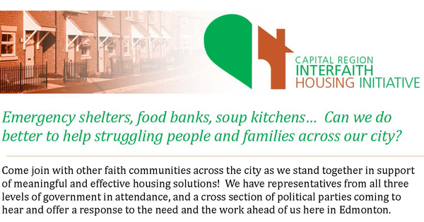 Edmonton Faith Communities Talk Housing