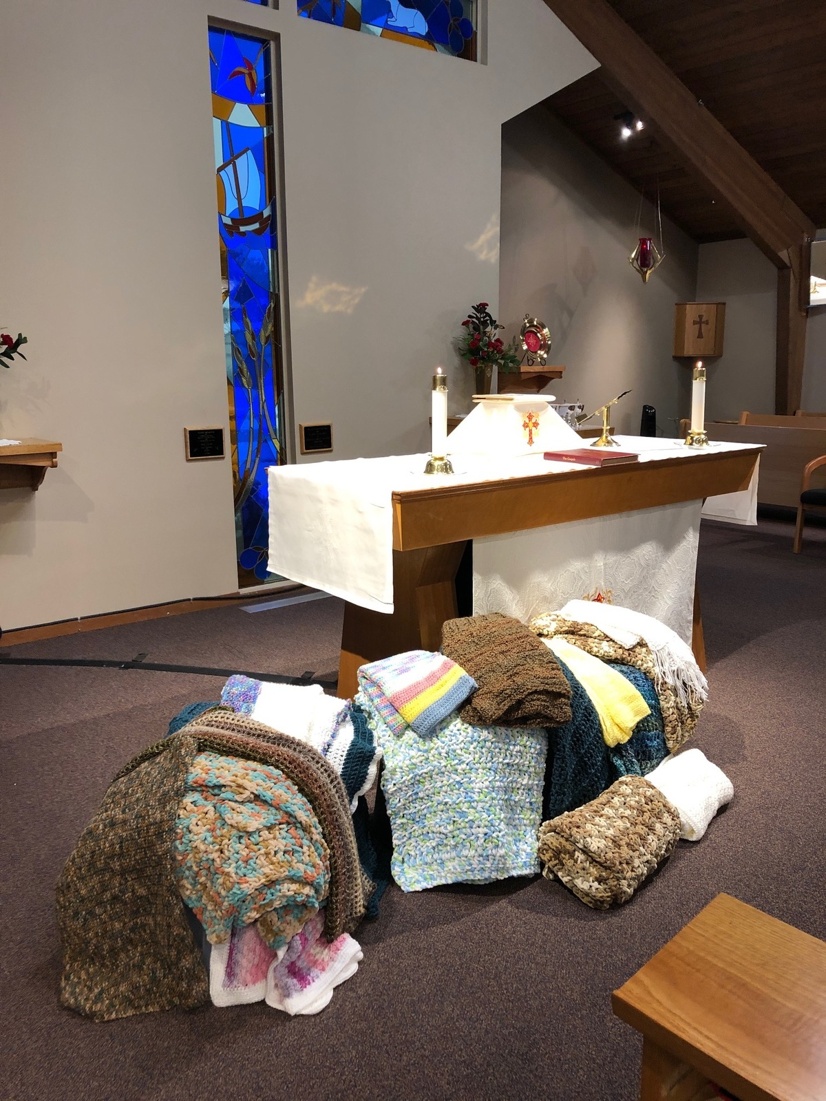 Blessing of Prayer Shawls Holy Nativity Anglican Church