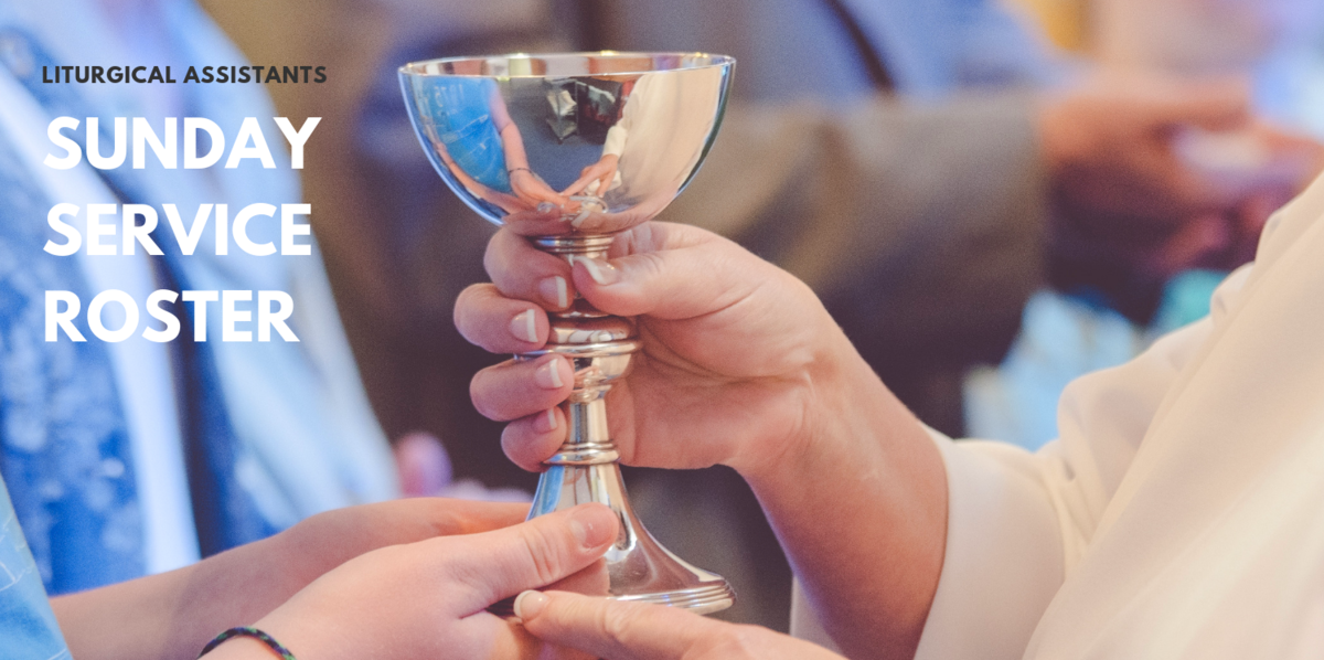 NEW! Sunday Roster for Liturgical Assistants | St. Peter Anglican Church