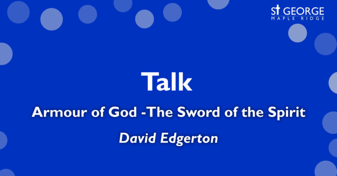 Armour of God - The Sword of the Spirit image