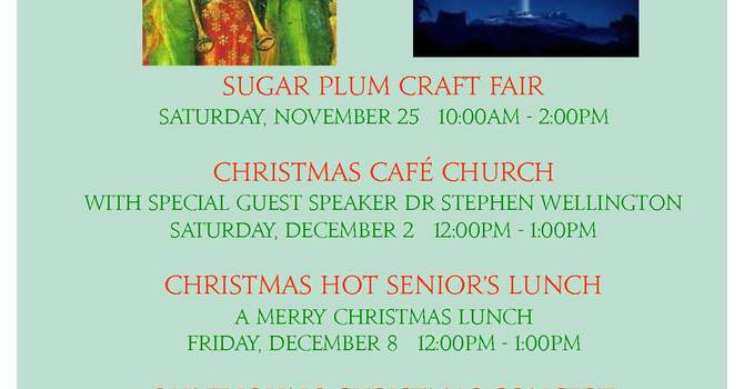 Christmas Worship and Events for 2018