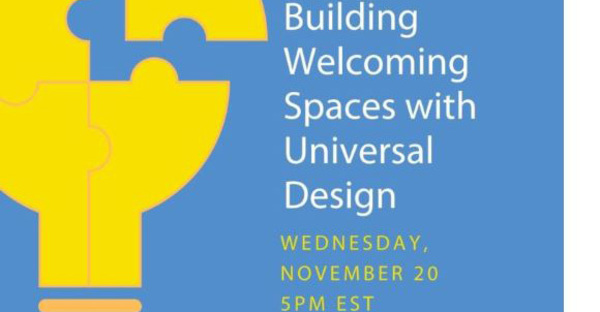 Free Webinar: Creating Welcoming Spaces for People with Disabilities