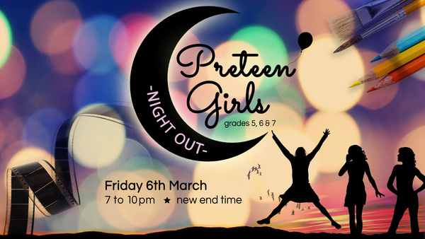 Preteen Girls Night Out