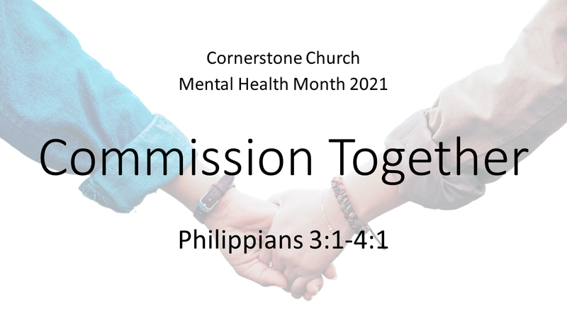 Mental Health Month: Commission Together