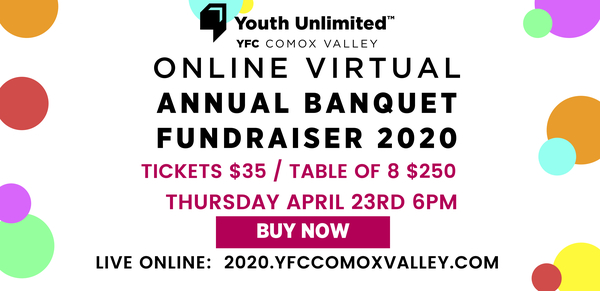 Tickets available now for our annual fundraising banquet!