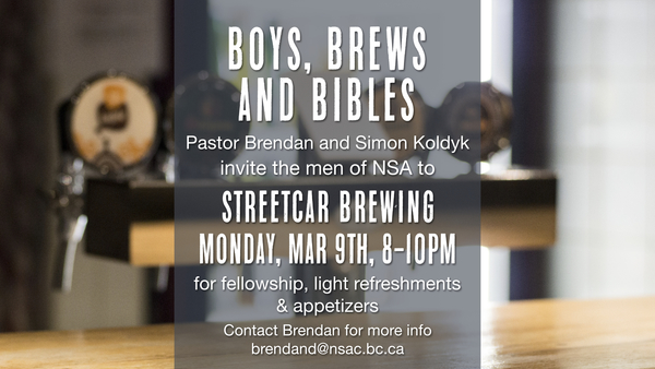 Boys, Brews & Bibles