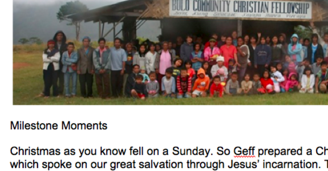 Harada's Update - January image