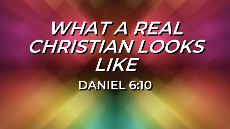 What A Real Christian Looks Like