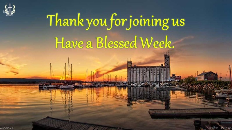 Sunday May 30 Message