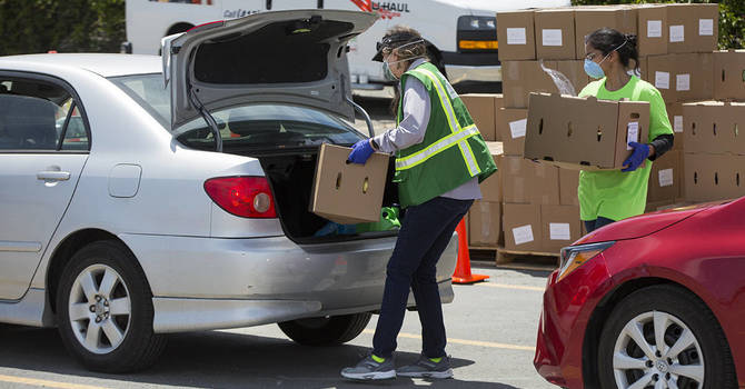 Drive–Thru Food Distribution