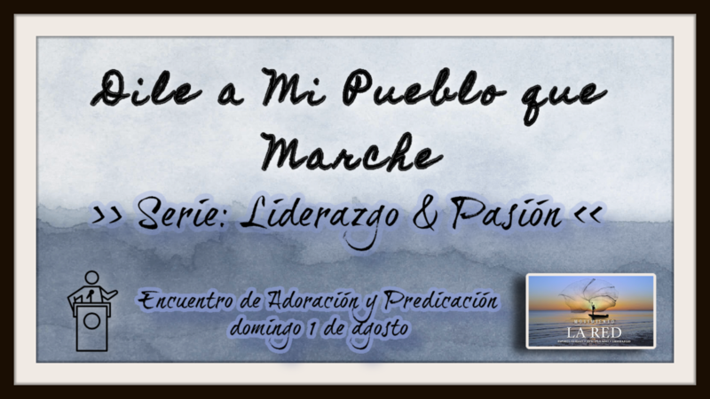Dile a mi pueblo que MARCHE