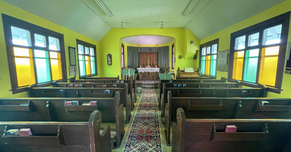 St. John's, Sedgewick Hosts Community Church Service at Iron Creek Museum