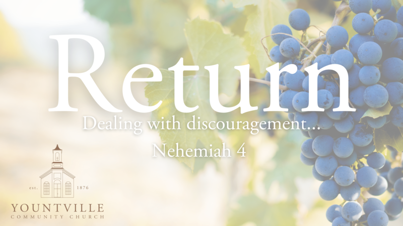 Dealing with Discouragement