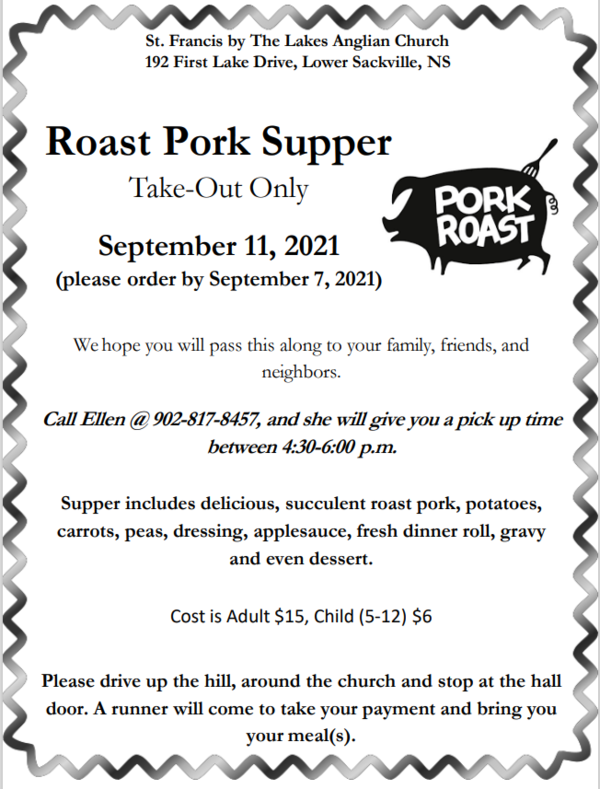 Roast Pork Supper