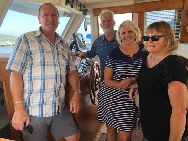 A visit with the Russel's