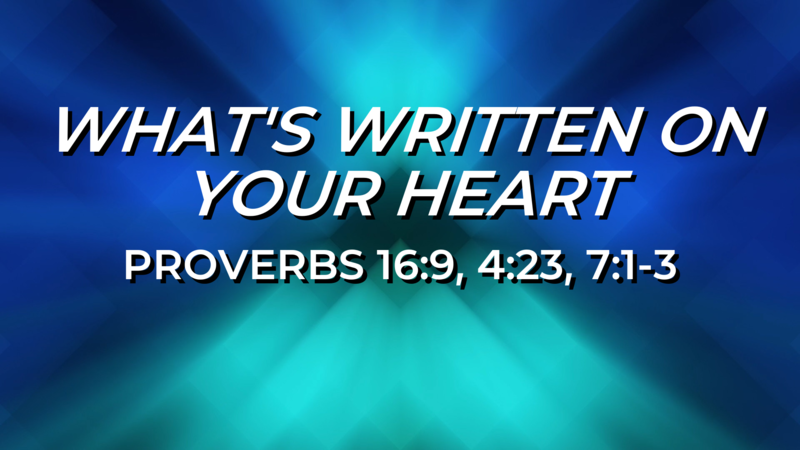 What's Written on Your Heart?