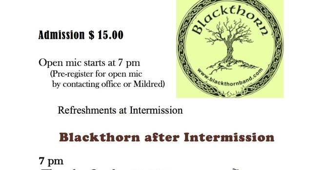 All Saints' Burnaby Presents a Music Night with Blackthorn Band image