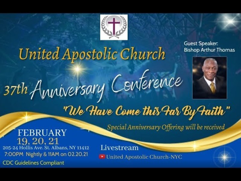 37th Church Anniversary Conference