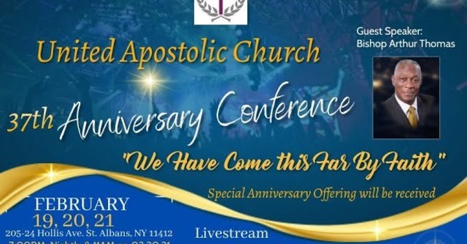 37th Church Anniversary Conference