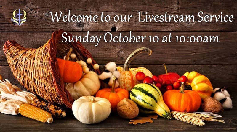 Sunday October 10 Livestream Service