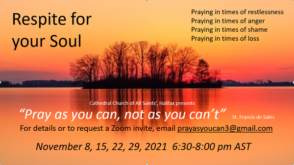 Pray as you can, not as you can't