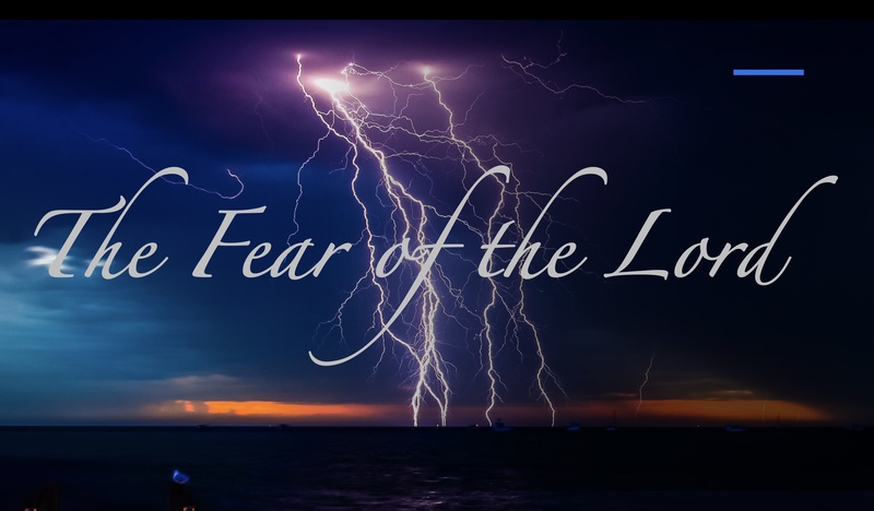 The Fear of the Lord