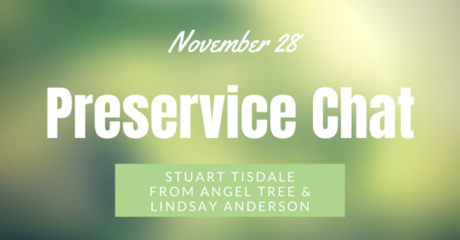 Preservice Chat - November 28 image