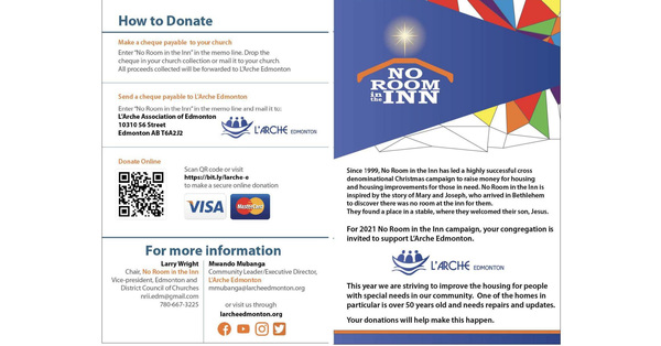 2021 No Room in the Inn